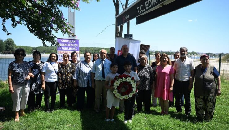 Auschwitz kampında hayatını kaybeden Romanlar Edirne’de anıldı