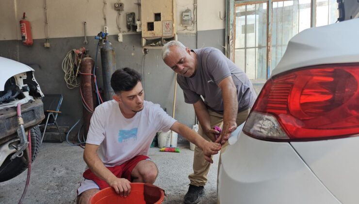Baba ve oğul aynı meslekte: ‘Bizden sonra devam ettirecek’