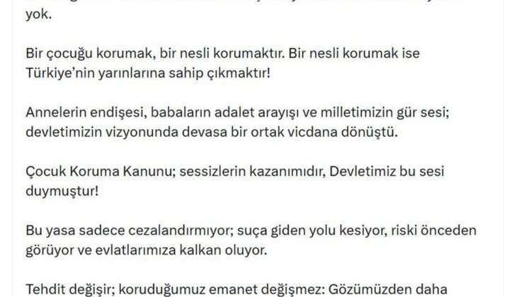 Bakan Çiftçi: Hedefimiz Suç Zincirinin İlk Halkasını Kırmak