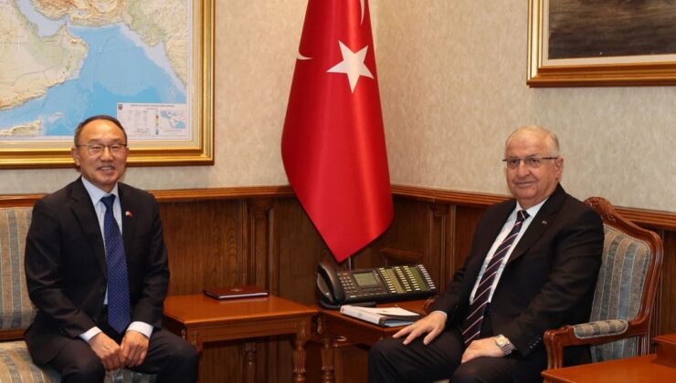 Bakan Güler, Güney Kore’nin Ankara Büyükelçisi’ni kabul etti