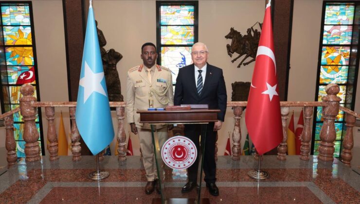Bakan Güler, Somali Genelkurmay Başkanı’nı Kabul Etti