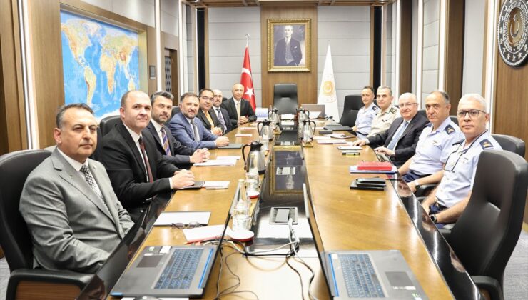 Bakan Güler, TUSAŞ heyetini kabul etti