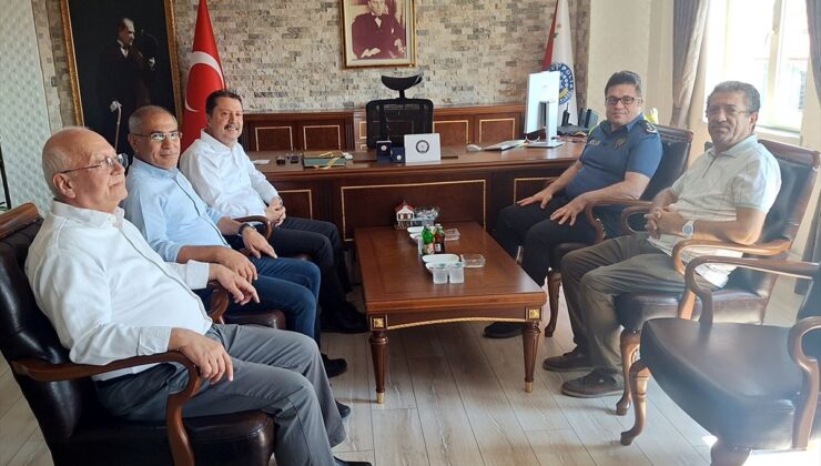 Beypazarı Belediye Başkanı’ndan Yeni Emniyet Müdürü’ne Ziyaret
