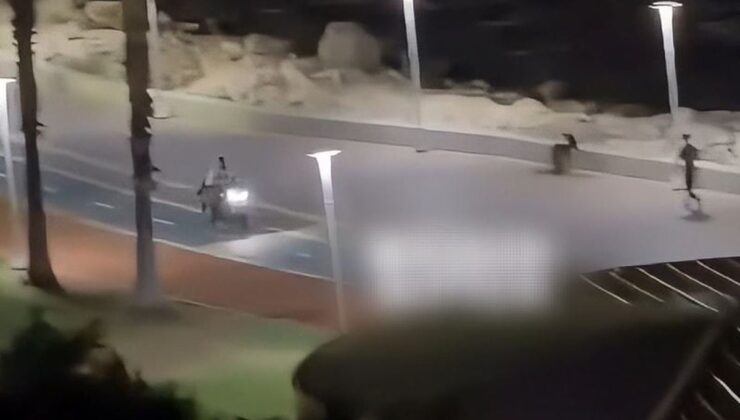 Bisiklet ve yaya yolunda motosiklet kullanan aday sürücünün ehliyeti iptal edildi