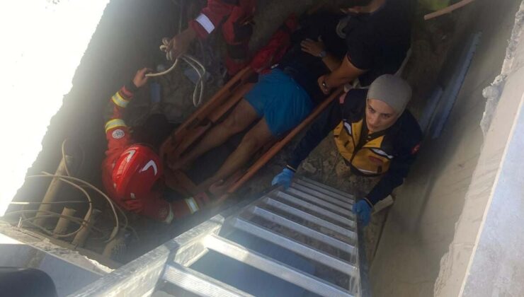 Bodrum’da Havuz Makine Dairesine Düşen Kişi İtfaiye Tarafından Kurtarıldı