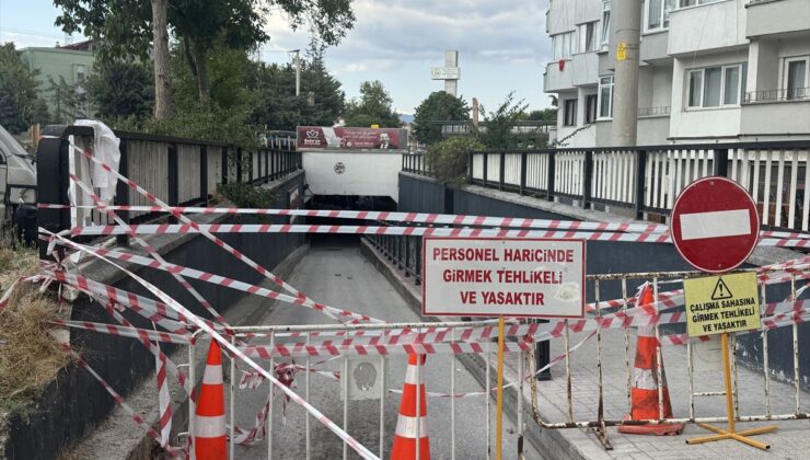 Bolu’da Alt Geçitte Kısmi Göçük: Ulaşım Durdu