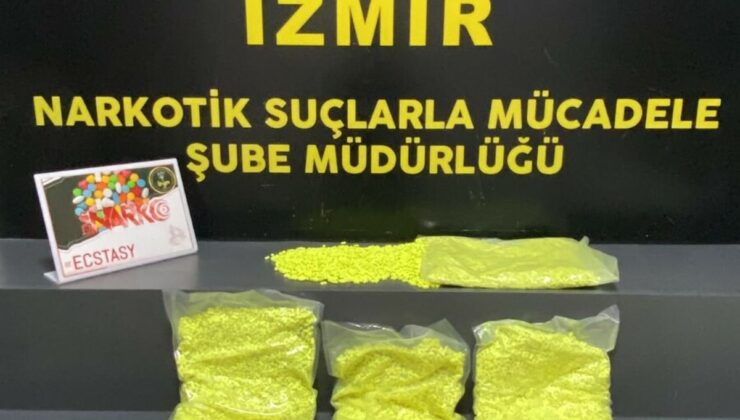 Bornova’da Büyük Uyuşturucu Operasyonu: 31 Bin Ecstasy Ele Geçirildi