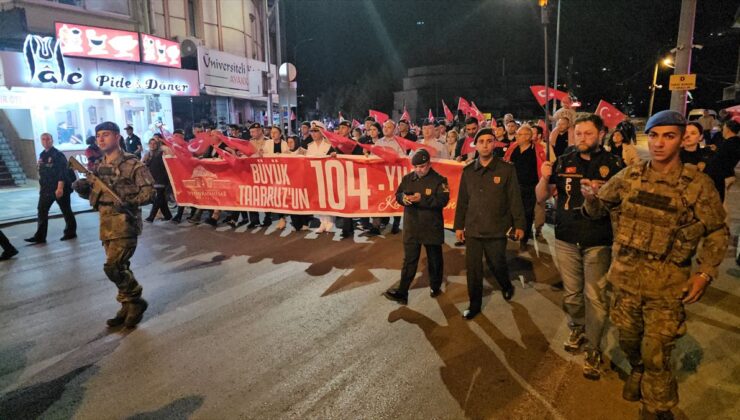 Büyük Taarruz’un 104. Yılında Zafer Bayramı Fener Alayı