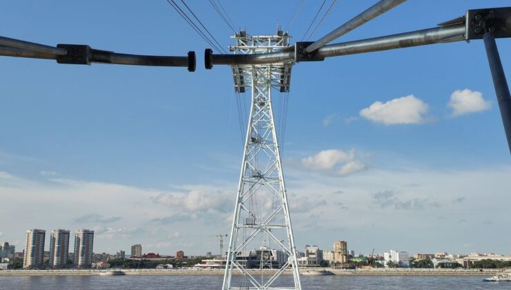 Çin-Rusya Sınır Ötesi Teleferiği Tamamlandı