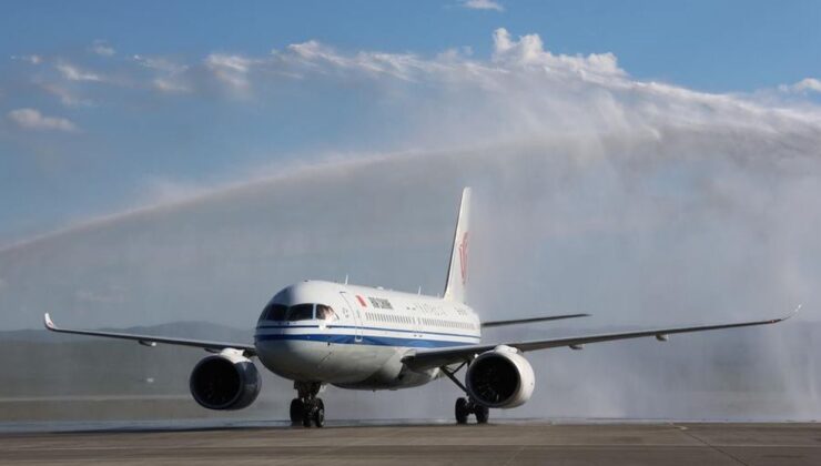 Çin’in Yerli Üretim C919 Uçağı İlk Uluslararası Rotasında: Beijing-Ulan Batur Seferleri Başladı