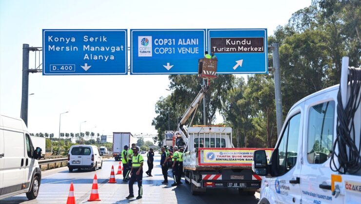 COP31 Öncesi Antalya’da Yön Levhası Montajı