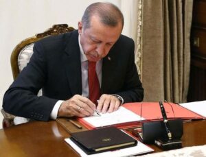 Cumhurbaşkanı Erdoğan tarafından yapılan atamalar Resmi Gazete’de