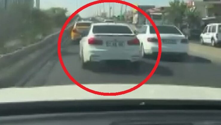 Diyarbakır’da Trafikte Makas Atan Sürücü Kamerada
