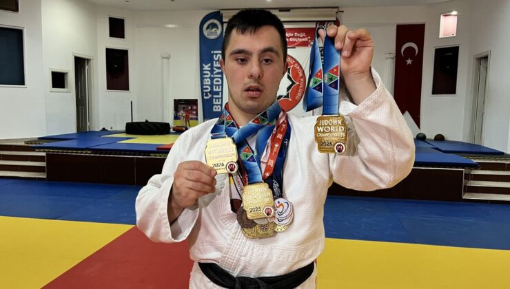 Down sendromlu Ahmet Ünal’dan tarihi başarı: Judoda dünya şampiyonu