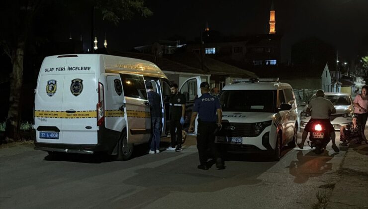 Edirne’de bıçaklı kavga: 1 yaralı