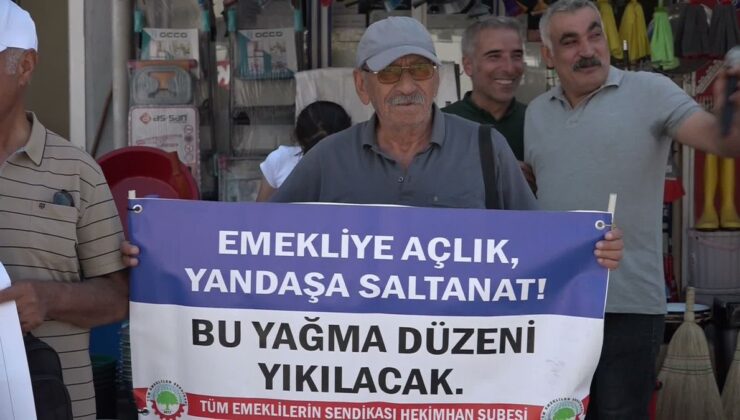 Emeklilerden madencilere destek