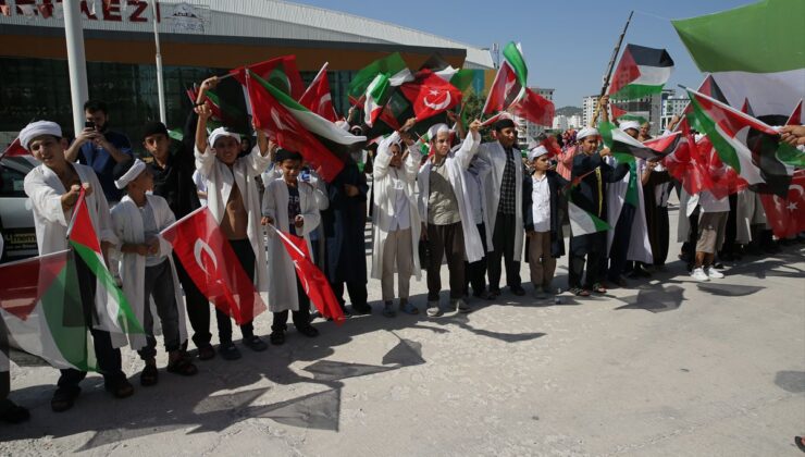 Filistin Konvoyu Şanlıurfa’da Karşılandı