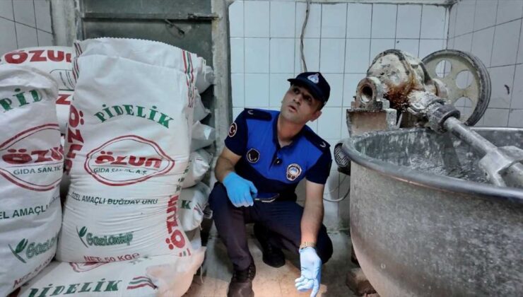 Gaziantep’te hijyenik olmayan fırına 7 gün kapatma