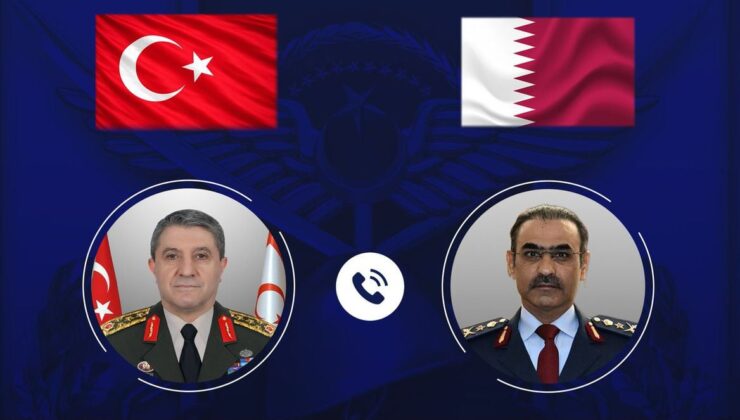 Genelkurmay Başkanı ile Katar mevkidaşı telefonda görüştü