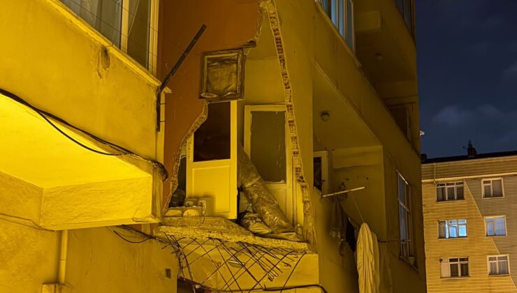 Güngören’de Balkon Çökmesi: Bina Tahliye Edildi