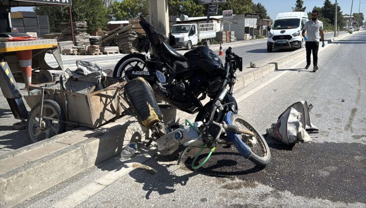 Hatay’da iki motosikletin çarpıştığı kazada 1 kişi öldü