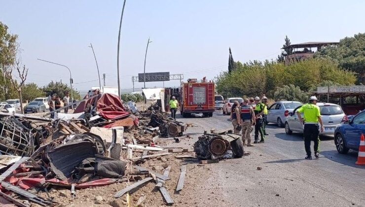 Hatay’da TIR ile Otomobil Çarpıştı: 1 Yaralı