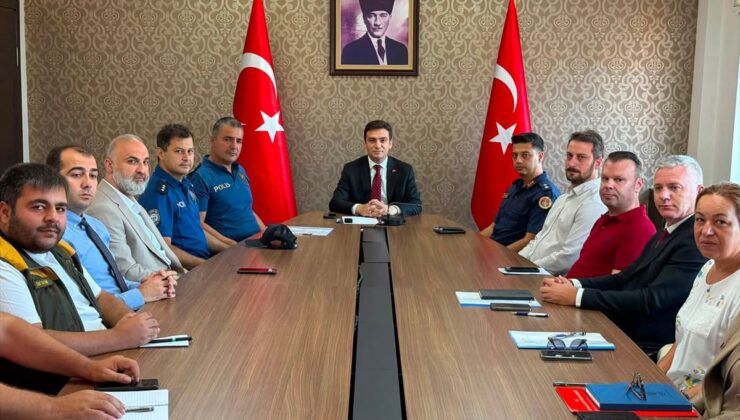 İpsala’da kurum amirleri toplantısı