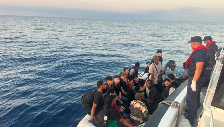İzmir’de 44 Düzensiz Göçmen Yakalandı