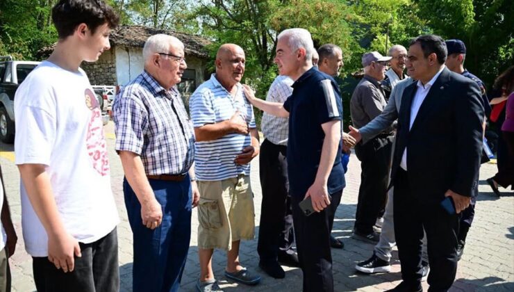 Kırklareli Valisi Vize Köylerini Ziyaret Etti
