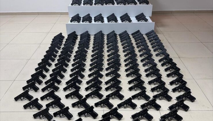 Konya’da 236 Ruhsatsız Tabanca Ele Geçirildi: 3 Tutuklama