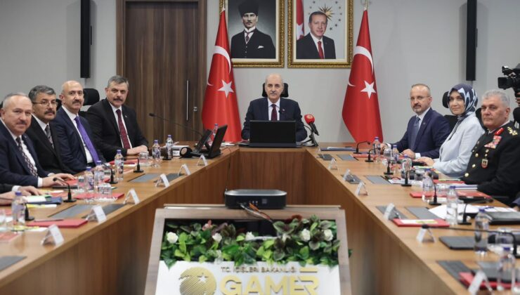 Kurtulmuş, güvenlik toplantısına katıldı