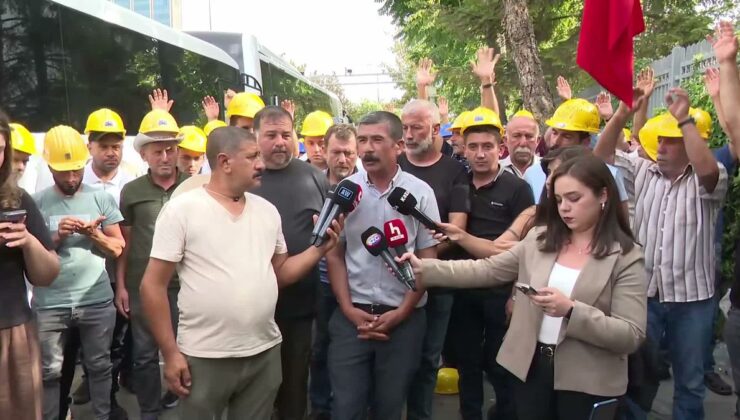 Madencilerin Bakanlık Önündeki Eylemi 8. Günde: 24 Saat Kalacaklar