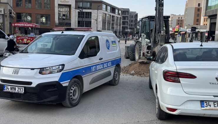 Malatya’da Doğal Gaz Borusu Patladı, Onarım Başladı