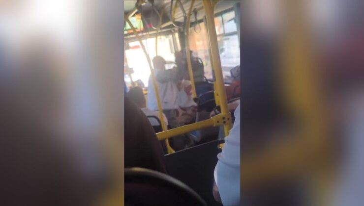 Malatya’da Özel Halk Otobüsünde Yolcu Kavgası Kamerada