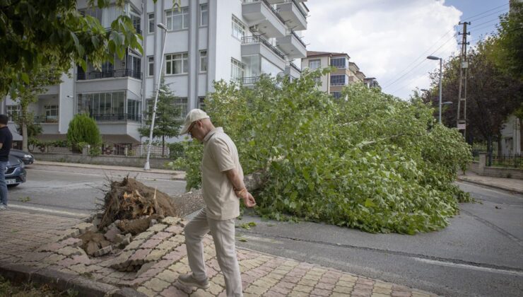 Malatya’da Sağanak ve Rüzgar Hayatı Felç Etti