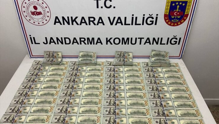 Mamak’ta 80 bin 50 dolar sahte para operasyonu: 2 gözaltı