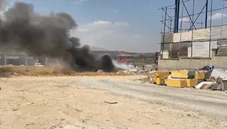 Niğde’de Hurdacıda Yangın: Hasarlı