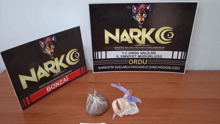 Ordu’da Uyuşturucu Operasyonu: Zanlı Tutuklandı