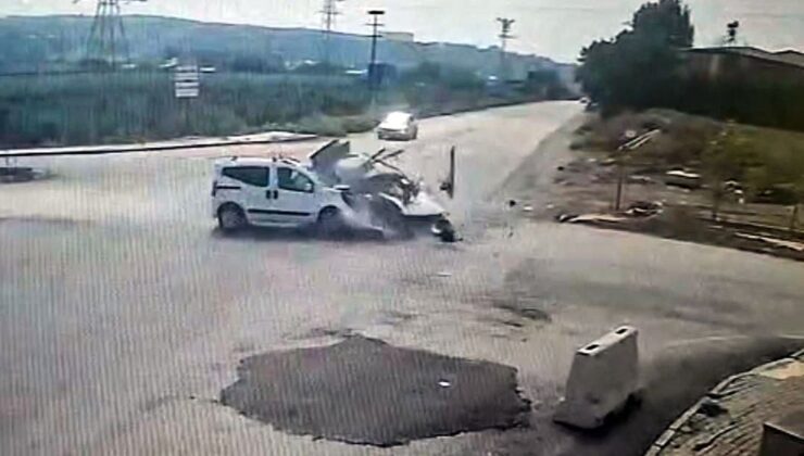 Osmaniye’de kavşakta kaza: 2 yaralı