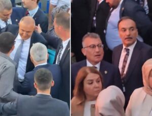 Partilerinden istifa eden milletvekilleri Ömer Karakaş ve Mustafa Bilici AK Parti’nin 25. yıl programına katıldı