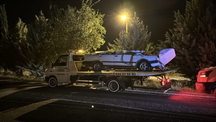 Safranbolu’da Otomobil Devrildi: Sürücü Yaralandı