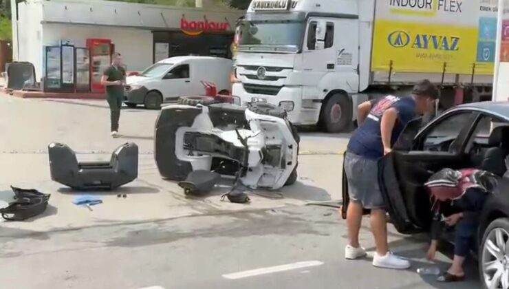 Sapanca’da ATV-Otomobil Çarpışması: 2 Yaralı