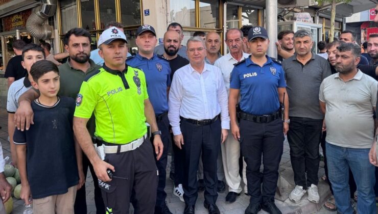 Siirt Emniyet Müdürü Kurtalan’da Esnafı Ziyaret Etti