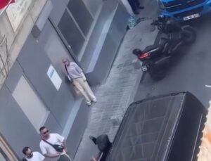 Şişli’de yol verme kavgası: Motosiklet sürücüsü 3 kez bıçaklandı