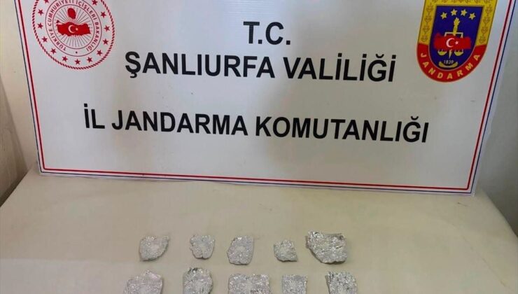 Siverek’te uyuşturucu operasyonu: 1 gözaltı