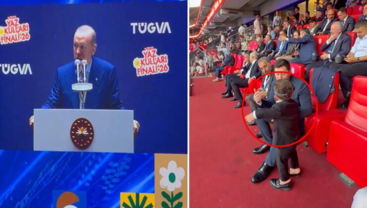 TÜGVA’nın etkinliğine damga vuran görüntü! Çok sinirlendi