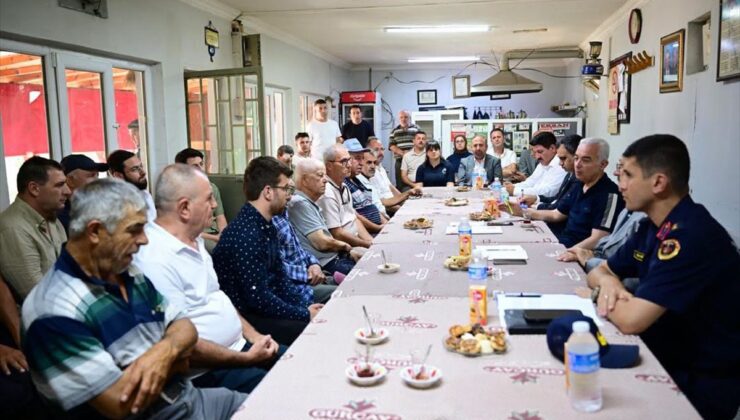 Vali Turan Akıncılar Köyü’nde Üreticilerle Buluştu