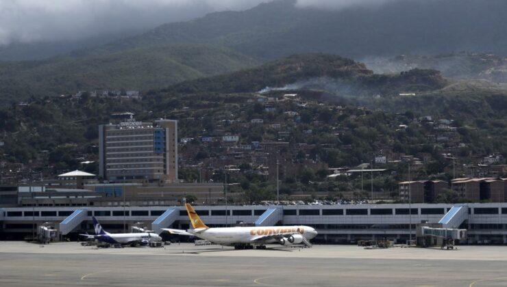 Venezuela’nın en büyük havalimanında kargo operasyonları yeniden başladı