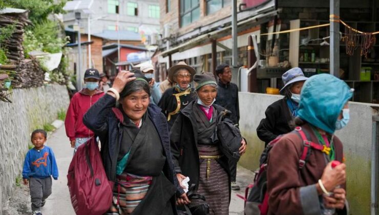 Xizang’daki heyelan sonrası tahliye ve yardım çalışmaları sürüyor
