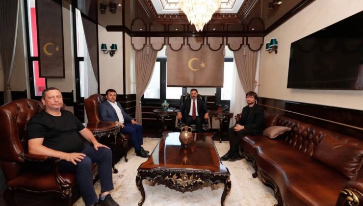 Yeşilay Hatay Başkanı Vali Masatlı’yı Ziyaret Etti